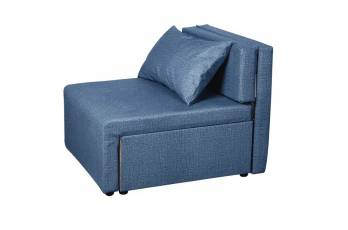 Кресло-кровать Милена велюр синий