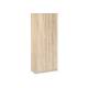 Шкаф 2-х створчатый Дуэт Люкс без зеркала Дуб Сонома