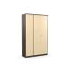 Шкаф 3-х створчатый Дуэт Люкс без зеркала Венге/Млечный Дуб