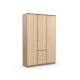 Шкаф комбинированный Дуэт Люкс без зеркала Ясень шимо