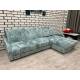 Диван Аккордеон 1600 с оттоманкой (1600) Plush laggon