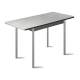 Стол раздвижной Орион.4 1200 пластик серый камень - комплект ног №3.1