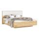 Кровать парящая 1600 Флэш (с ПМ) Браш Вайт/Дуб Крафт