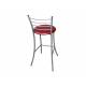 Стул Барный ДХ-2 обивка малиновый