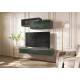 Полка косметическая 1500 Норд Изумрудный, Графит