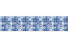 Фартук с фотопечатью Голубая плитка ABF06