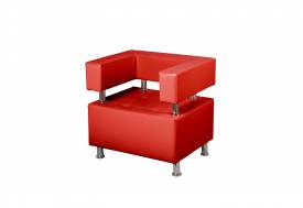 Кресло Райли красный