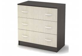 Комод 3 ящика КМ 551-М Басса венге