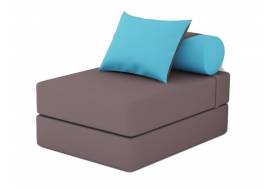 Кресло-кровать Коста Dimrose azure chocolate