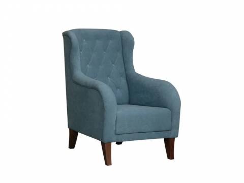 Кресло для отдыха Амарант велюр тенерифе дасти блю