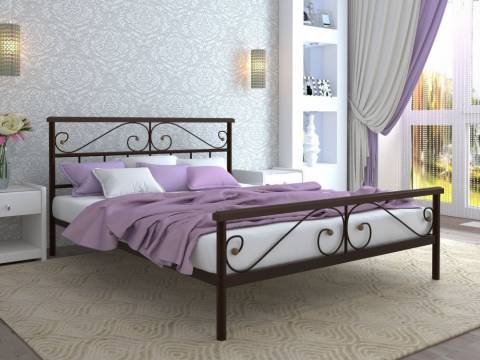 Кровать двуспальная Эсмеральда Plus