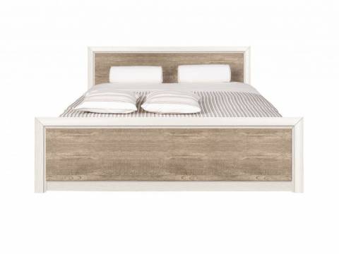 Кровать LOZ 160*200_2 Коен Ясень Снежный