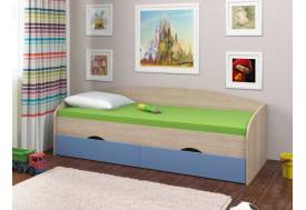 Кровать Соня 2 сонома-голубой