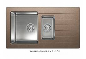 Кухонная мойка Tolero twist TTS-890 Темно-бежевый 823