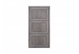 Обувница Комфорт 3 секции Ф002 Дуб скальный темный