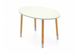 Детский стол Stumpa овал белый