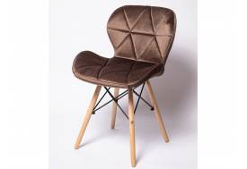 Стул SC 026 коричневый вельвет