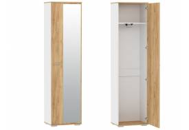 Шкаф для одежды Санти НМ 013.40 Белый/Дуб Крафт Золотой