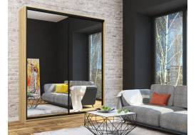 Шкаф-купе Лофт Шк20-47 2000 глубина 470 фасад зеркало