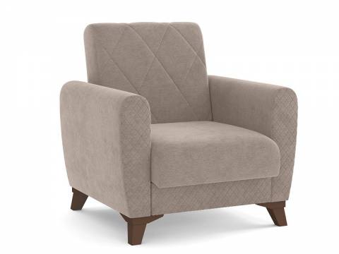 Кресло для отдыха Эдвин велюр прага капучино