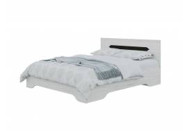 Кровать Вега 1400 с основанием Крафт белый