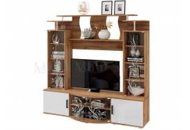 Стенка Виста Белый глянец холодный