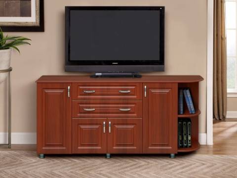 Комод №4 МДФ правый Итальянский орех матовый