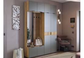 Модульная прихожая Бери графит