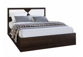 Кровать Николь 1400 венге-лиственница светлая