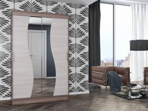 Шкаф купе Элегант 6 Ясень Шимо