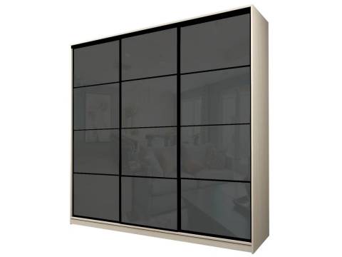 Шкаф-купе Max МШ-23-6-27-222 пленка Oracal темно-серая