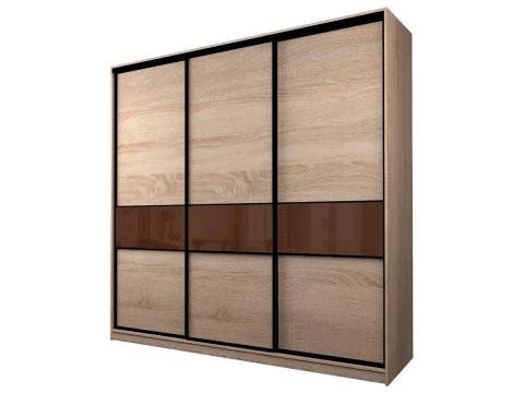Шкаф-купе Max МШ-23-6-24/2-999 пленка Oracal шоколад