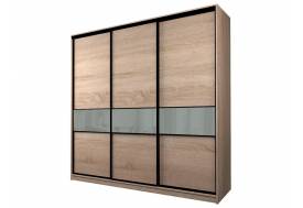 Шкаф-купе Max МШ-23-6-24/2-999 пленка Oracal светло-серая