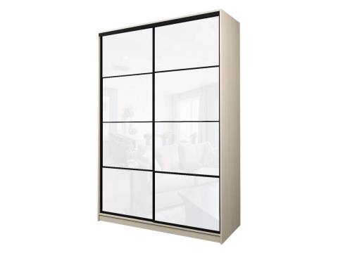 Шкаф-купе Max МШ-25-6-20/2-22 пленка Oracal белая