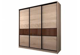 Шкаф-купе Max МШ-25-6-24/2-999 пленка Oracal шоколад