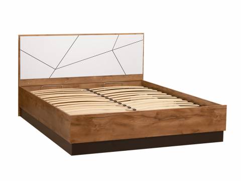 Кровать 54.15 Гамма 1600 с ортопедом белый