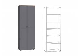 Шкаф 16.307 Остин Серый Графит