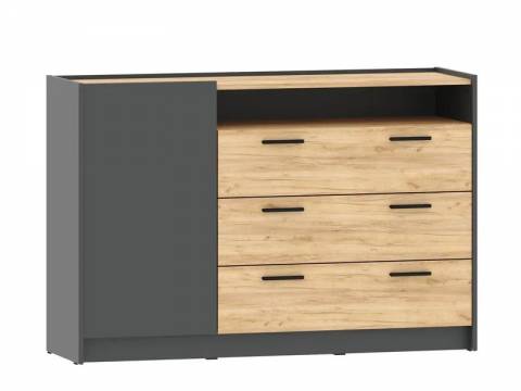 Тумба Оттавия НМ 011.59 Антрацит