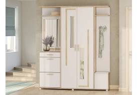 Прихожая Медея 2-33 Дуб Крафт Золотой-Кашемир серый