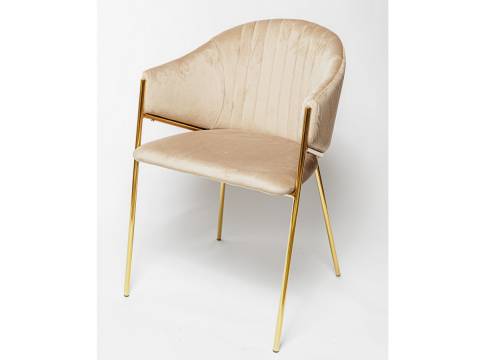 Стул DC-5158 Золотой-бежевый