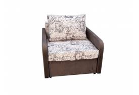 Кресло кровать Канзасик с подлокотниками цветы