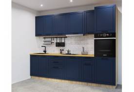 Кухонный гарнитур арт 4 Океания Кристалл 3000 мм