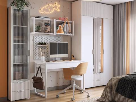 Детская Зефир К4 белый эмаль