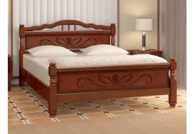 Кровать Карина-5 1400 Орех