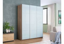 Шкаф-купе Прайм 3-х дверный 1800 три стекла белые Сонома