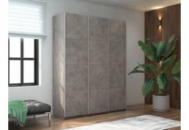 Шкаф-купе Прайм Широкий 3-х дверный три ДСП Бетон