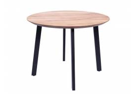 Стол Раунд натуральный дуб КС-60 1000х1000 мм