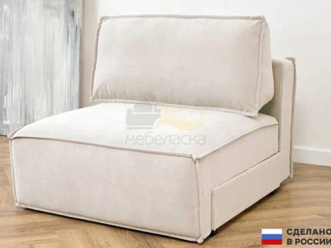 Диван 9998 ткань Вивальди 01 белый