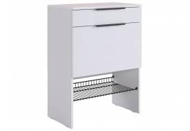 Обувница Баско белое дерево