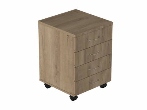 Тумба подкатная на 4 ящика Р.Т-4 Референт